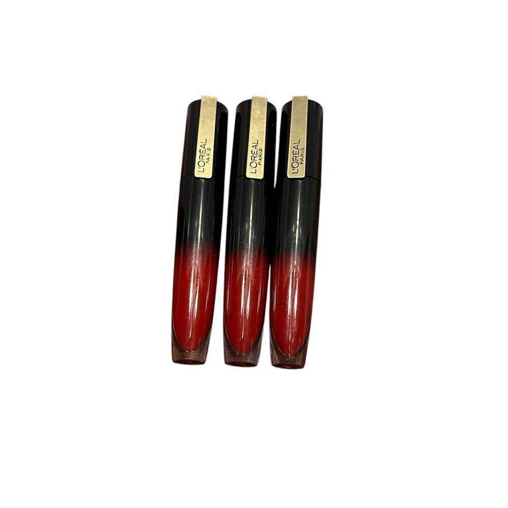 3 L'Oreal Paris Makeup Signature Shiny Lip color #312 Be powerful lipstick